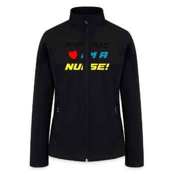 Comforts t shirt - Women’s Soft Shell Jacket - black - Front