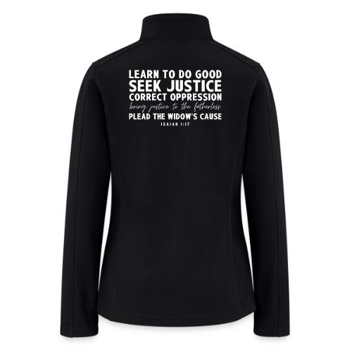 Isaiah 1:17- Howard County - Women’s Soft Shell Jacket