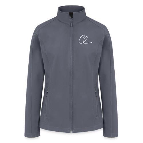 CL Signature (White) - Women’s Soft Shell Jacket