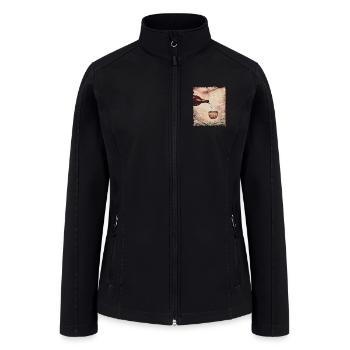 SAKE TO ME! - JAPAN THEME - Women’s Soft Shell Jacket - black - Front