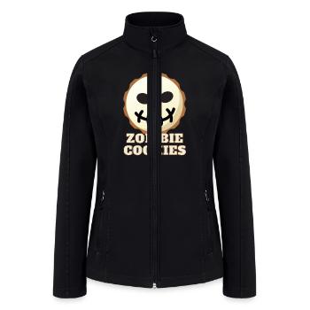 zombie cookies - Women’s Soft Shell Jacket - black - Front