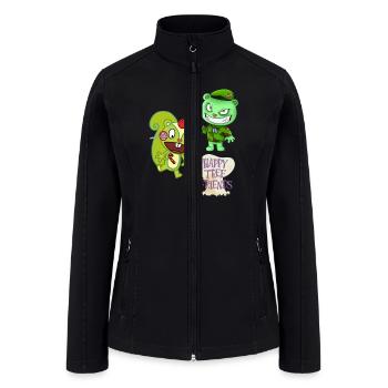 Happy Tree Friends - Women’s Soft Shell Jacket - black - Front