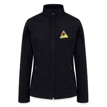 Summer Beach - Women’s Soft Shell Jacket - black - Front