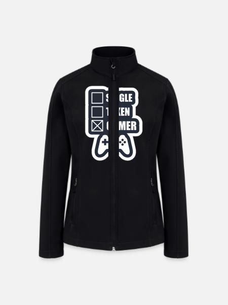 Gamers lovers - Women’s Soft Shell Jacket - black