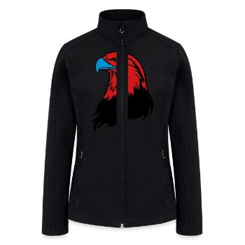 Eagle Filled - Women’s Soft Shell Jacket - black - Front
