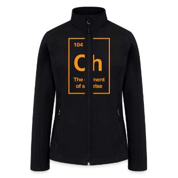 Oh, The Element of Surprise - Women’s Soft Shell Jacket - black - Front