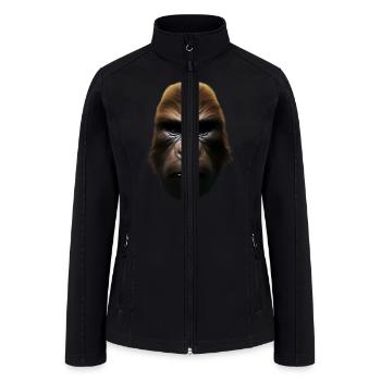 Bigfoot - Women’s Soft Shell Jacket - black - Front