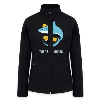 Shark - Women’s Soft Shell Jacket - black - Front