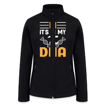 Pi Its In My Dna I Pi Symbol I Pi - Women’s Soft Shell Jacket - black - Front