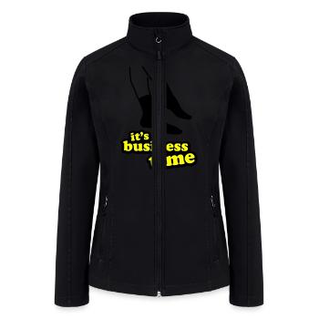 It's Business Time - Socks - Women’s Soft Shell Jacket - black - Front
