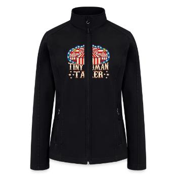 Circus Party Clothes Vintage Birthday - Women’s Soft Shell Jacket - black - Front