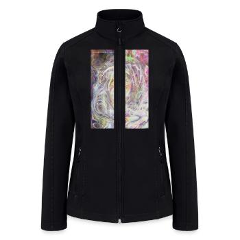 IMAGE CREATES - Women’s Soft Shell Jacket - black - Front
