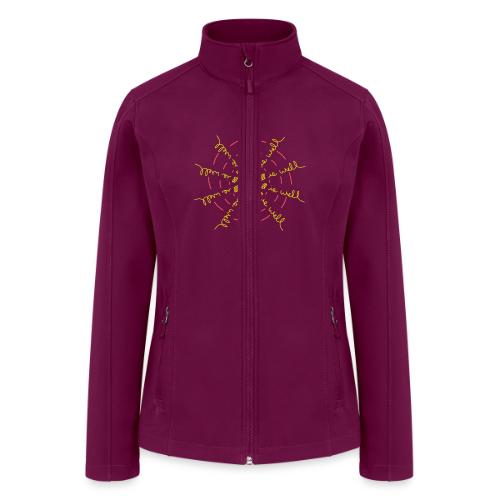 all is well / encouraging / it is well - Women’s Soft Shell Jacket