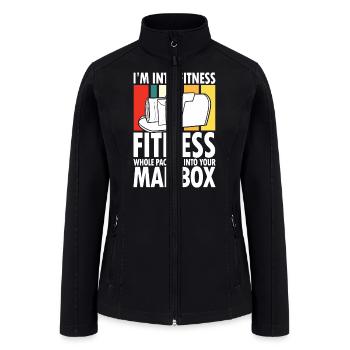 I m Into Ness Whole Package In Your Mailbox - Women’s Soft Shell Jacket - black - Front