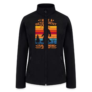 Bigfoot - Women’s Soft Shell Jacket - black - Front