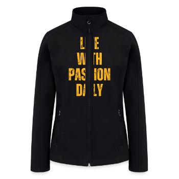 Inspirational and Motivational Quotes for Success - Women’s Soft Shell Jacket - black - Front