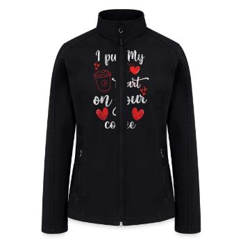 Bartender Espresso - Women’s Soft Shell Jacket - black - Front