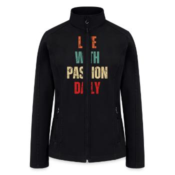 Inspirational and Motivational Quotes for Success - Women’s Soft Shell Jacket - black - Front