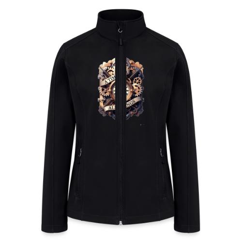 Ornate Clockwork T-Shirt - Women’s Soft Shell Jacket