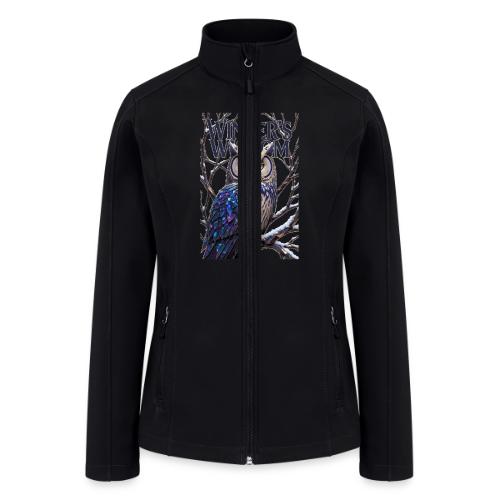 Crystalized Forest Owl T-Shirt - Women’s Soft Shell Jacket