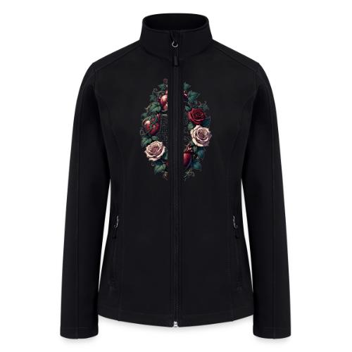 Eternal Bloom Timeless Love Entwined Hearts T-Shir - Women’s Soft Shell Jacket