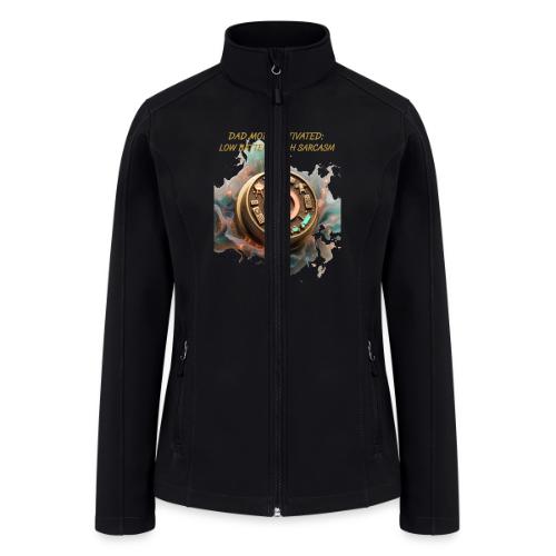 Dad Mode Activated T Shirt, Funny Dad Gift - Women’s Soft Shell Jacket