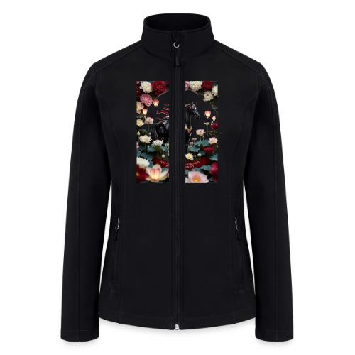 Year of the Horse Harmony T Shirt, Lunar New Year - Women’s Soft Shell Jacket