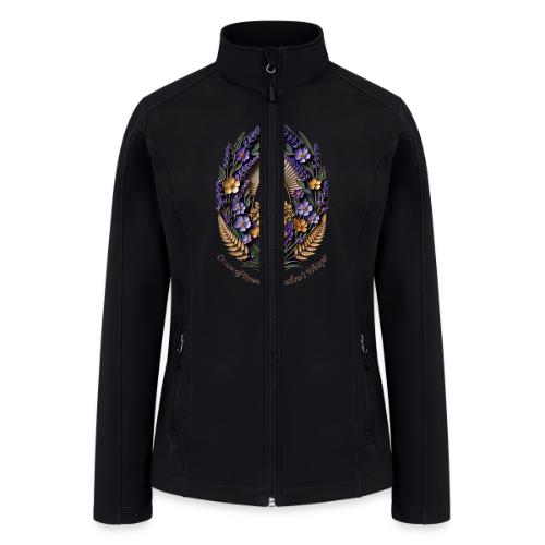Easter Meadow Crown Renewal T Shirt, Spring Gift - Women’s Soft Shell Jacket