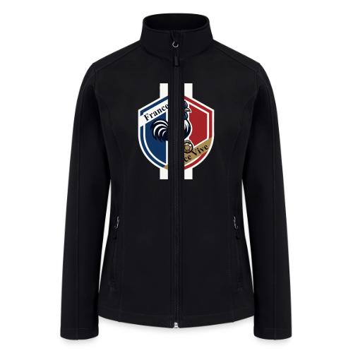 France Rooster T-Shirt, Bleu-Blanc-Rouge gift - Women’s Soft Shell Jacket