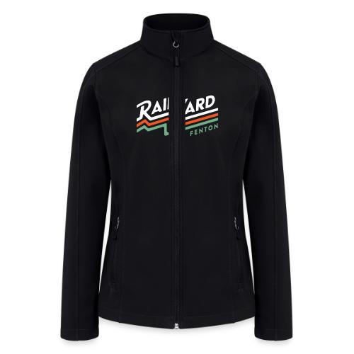 White/Color Railyard Logo - Women’s Soft Shell Jacket