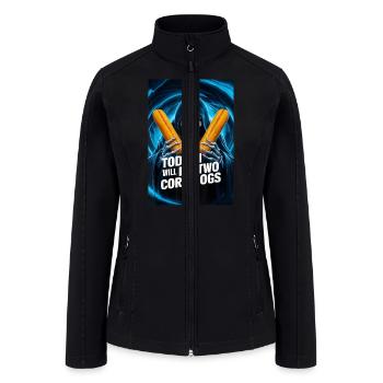 Jesus Changed My Life Asked Me How Christ Devotee - Women’s Soft Shell Jacket - black - Front