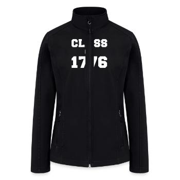 CLASS OF 1776 - Women’s Soft Shell Jacket - black - Front