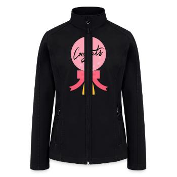 Congrats designed for you love gift for every one - Women’s Soft Shell Jacket - black - Front