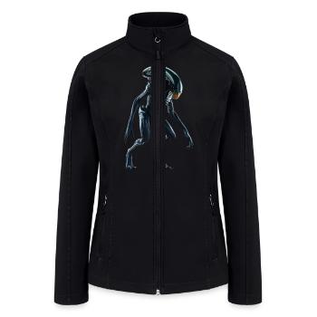 Alian – Insectoid Sentinel - Women’s Soft Shell Jacket - black - Front