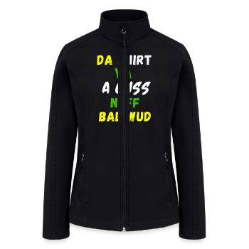 Jamaica Clothing Women Premium - Women’s Soft Shell Jacket - black - Front