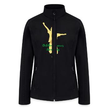Childhood Cancer Awareness, Child Cancer T-Shirt - Women’s Soft Shell Jacket - black - Front