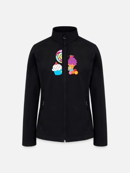 Sweets - Women’s Soft Shell Jacket - black