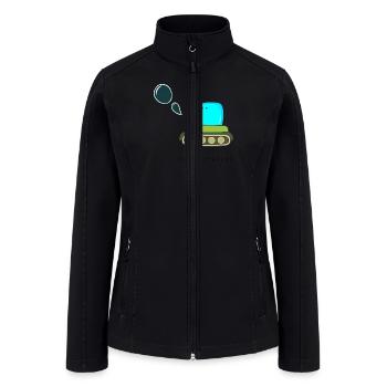 Cute Soap Bubble Tank - Women’s Soft Shell Jacket - black - Front