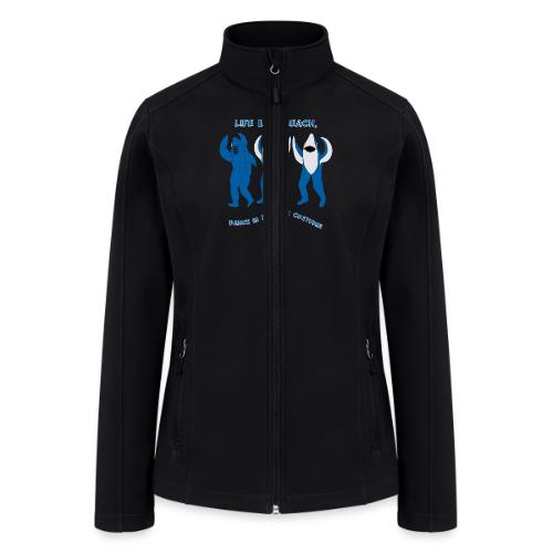 Dancing Sharks, Life Is a Beach - Women’s Soft Shell Jacket