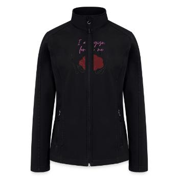 on healthy the health is a crown on healthy people - Women’s Soft Shell Jacket - black - Front