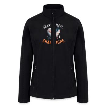 Share a Meal, Share Hope T-shirt - Women’s Soft Shell Jacket - black - Front