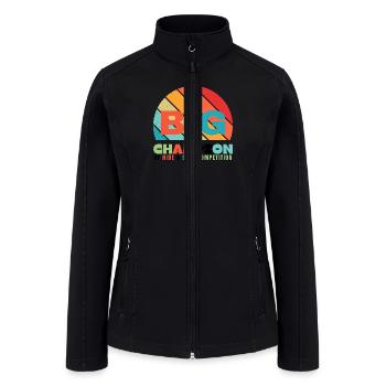 Bigfoot - Women’s Soft Shell Jacket - black - Front