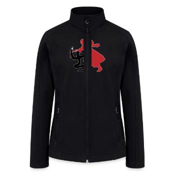 Fight Fascism - Women’s Soft Shell Jacket - black - Front