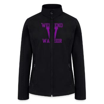 Tees - Women’s Soft Shell Jacket - black - Front