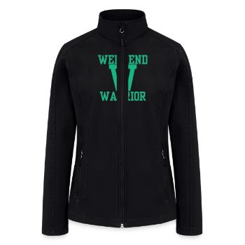 Tees - Women’s Soft Shell Jacket - black - Front