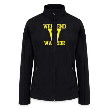 Tees - Women’s Soft Shell Jacket - black - Front
