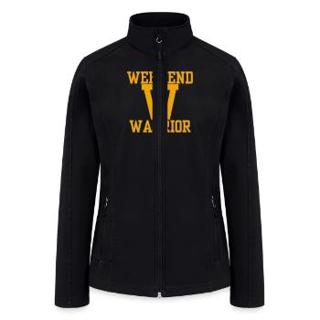 Tees - Women’s Soft Shell Jacket - black - Front