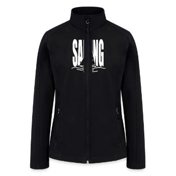 Sailing boat - Women’s Soft Shell Jacket - black - Front