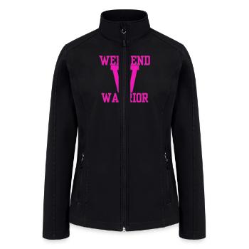 Tees - Women’s Soft Shell Jacket - black - Front