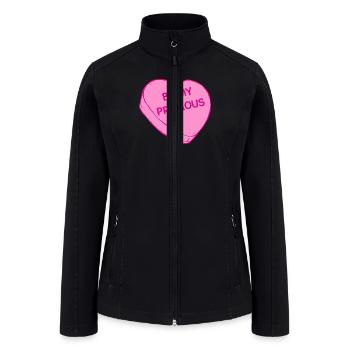 Be My Precious - Women’s Soft Shell Jacket - black - Front